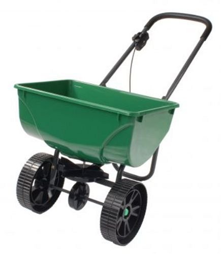 Precision SB4300P 75-Pound Broadcast Spreader with 10-Inch Pneumatic Wheels