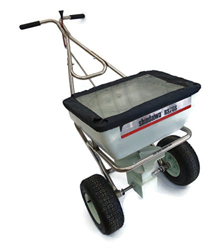 STAINLESS STEEL Commercial Push Broadcast SPREADER for Fertilizer Seed Sand Shindaiwa