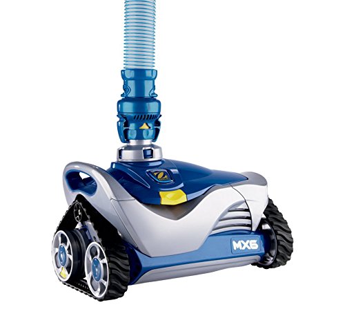 Zodiac Mx6 Automatic Suction Side Pool Cleaner Vacuum With Zodiac Cyclonic Leaf Canister