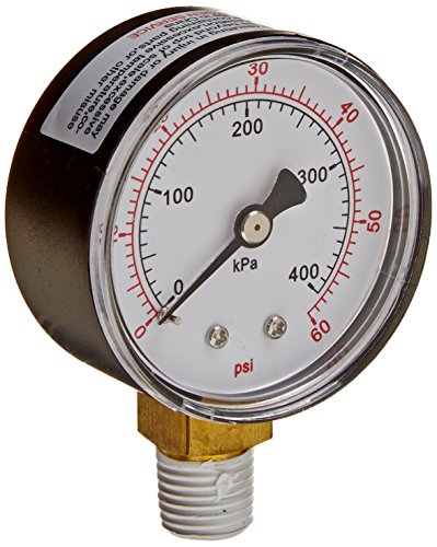 Pentair 15060-0000t Pressure Gauge Replacement Poolspa Filter Cleaners And Valve