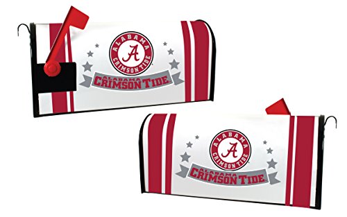 ALABAMA CRIMSON TIDE MAILBOX COVER-UNIVERSITY OF ALABAMA MAGNETIC MAIL BOX COVER-NEW FOR 2016