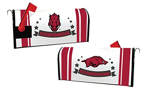 ARKANSAS RAZORBACKS MAILBOX COVER-UNIVERSITY OF ARKANSAS MAGNETIC MAIL BOX COVER-NEW FOR 2016