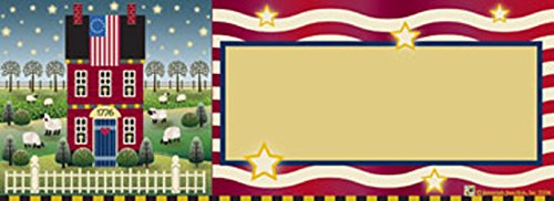 Betsys 1776 Flag Art-SnapsÂ Magnetic Mailbox Art