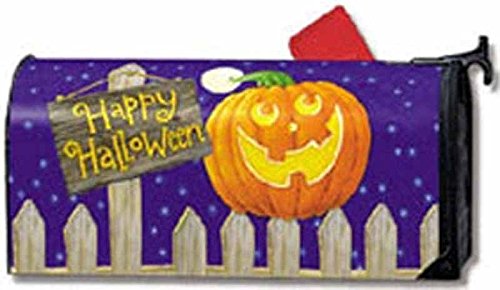 Jack On The Fence Halloween Mailwrap Magnetic Mailbox Cover By Magnet Works