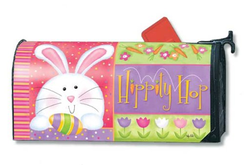 Mailwraps Hippity Hop Easter Magnetic Mailbox Cover