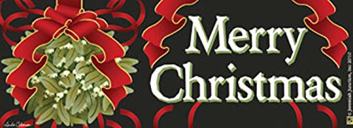 Merry Christmas Mistletoe Art-SnapsÂ Magnetic Mailbox Art