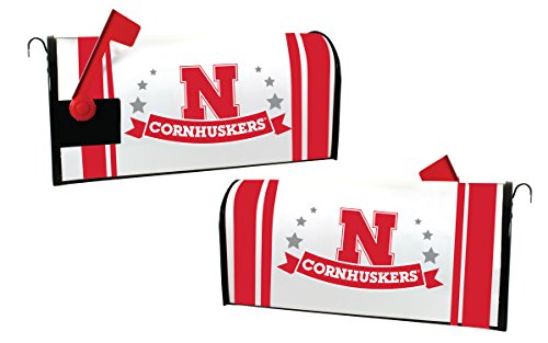 NEBRASKA CORNHUSKERS MAILBOX COVER-UNIVERSITY OF NEBRASKA MAGNETIC MAIL BOX COVER-NEW FOR 2016