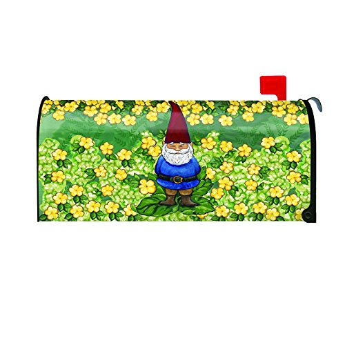 Toland Home Garden Gnome Decorative Mailbox Cover