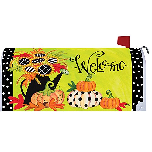 Custom Decor Sunflowers Welcome Large Mailbox Cover