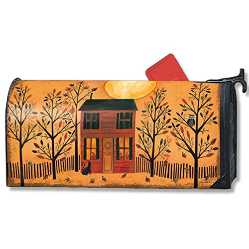 Halloween Glow Large Mailbox Cover Primitive Oversized Holiday MailWraps