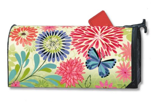 Flower Splash MailWraps Magnetic Mailbox Cover 02697