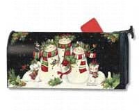 Holly Days Mailwraps Magnetic Mailbox Cover