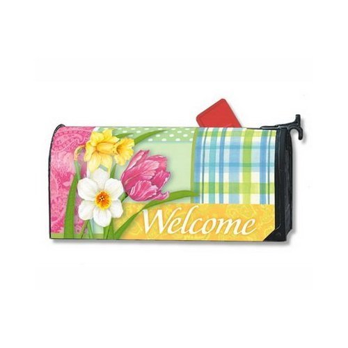 Online Stores Inc Mailwraps Magnetic Mailbox Cover Spring Madras