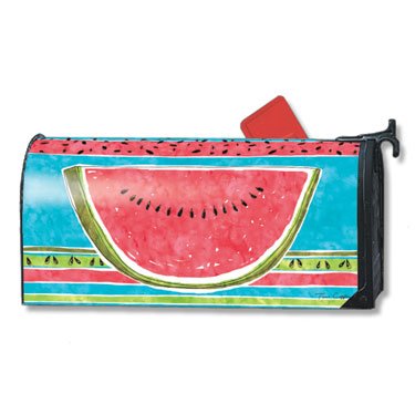Slice of Summer Watermelon MailWraps Magnetic Mailbox Cover