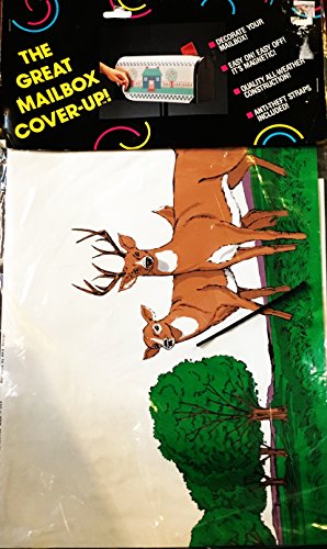 Mailbox Cover-Up Decorative Mailbox Wrap - Wildlife Scene Art