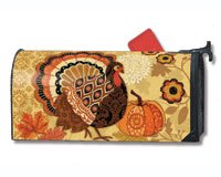 Mailwraps Turkey Time Mailbox Cover 02774