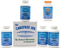 CareFree SPA  Chemicals 8 Month Supply Maintenance System for Hot Tubs - Go Green