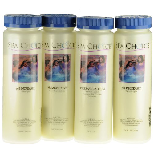 Hot Tub Spa Chemical Balance Pack Alkalinity Up Ph Increaser Ph Decreaser Calcium Increaser