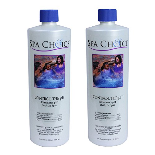 Spa Choice 472-3-2051-02 Spa Chemical to ControlBalance pH Level 1-Quart 2-Pack