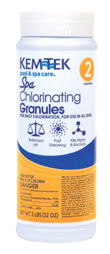 Spa-Kem 261-6 Spa Chlorinating Granules Pool and Spa Chemicals 2 Pounds