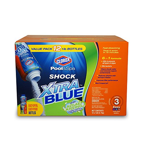 Clorox Pool&ampspa 33012clx Shock Xtra Blue 12-pound