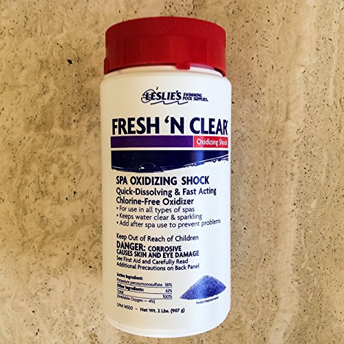 Leslies Fresh N Clear Oxidizing Spa Shock 2 Lb