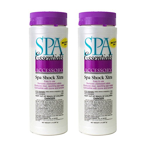 Spa Essentials 32156000-02 Shock Extra for Spas and Hot Tubs 2 Pack 2 lb