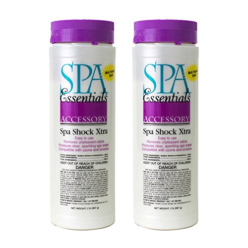 Spa Essentials 32156000-02 Shock Extra for Spas and Hot Tubs 2 Pack 2 lb