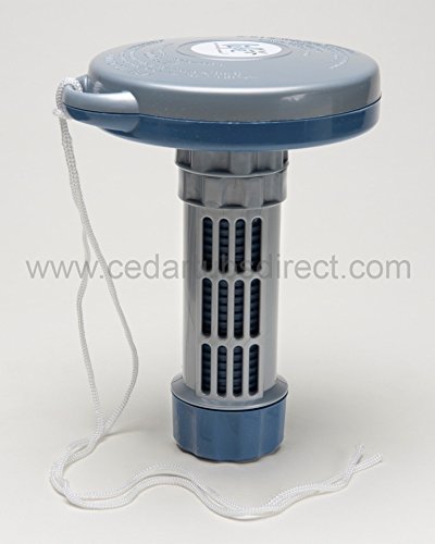 Floating Chlorine Or Bromine Puck Dispenser For Hot Tub