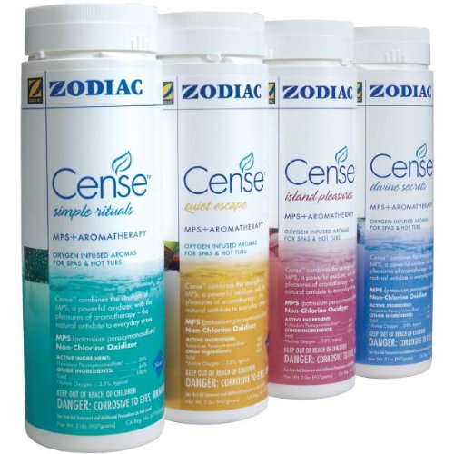4) New Zodiac Nature 2 Spa Cense Non Chlorine Shock & Aromatherapy Spa Pack
