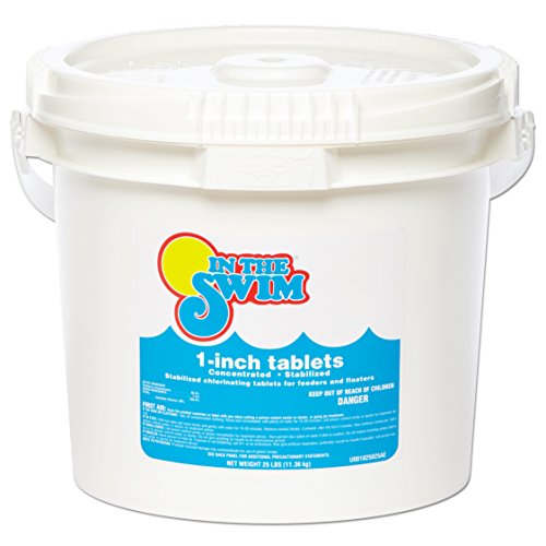 In The Swim 1 Inch Pool Chlorine Tablets 25 lbs