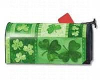 MailWraps Shamrock Collage Mailbox Cover 05815