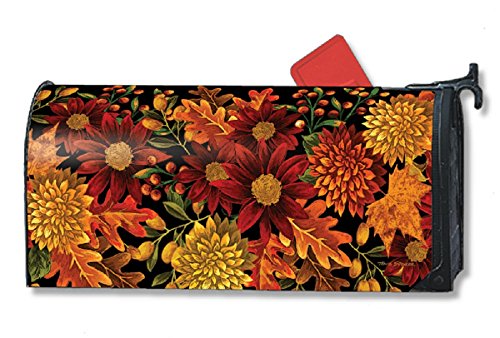 Mailwrap - Welcome Fall - Large Mailbox Cover