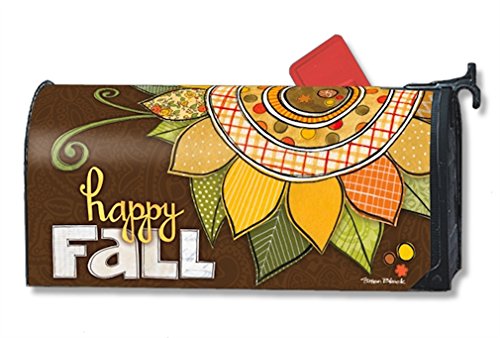 Mailwraps Happy Fall Mailbox Cover 01198