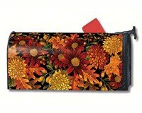 Mailwraps Welcome Fall Mailbox Cover 01047