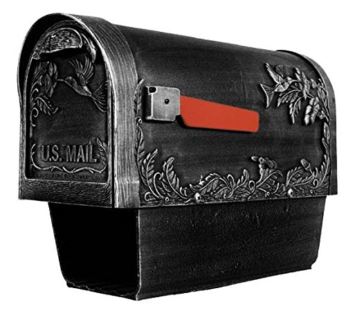 Hummingbird Curbside Mailbox W Paper Tube copper