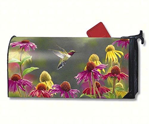 Mailwraps Hummingbird Heaven Mailbox Cover 02012