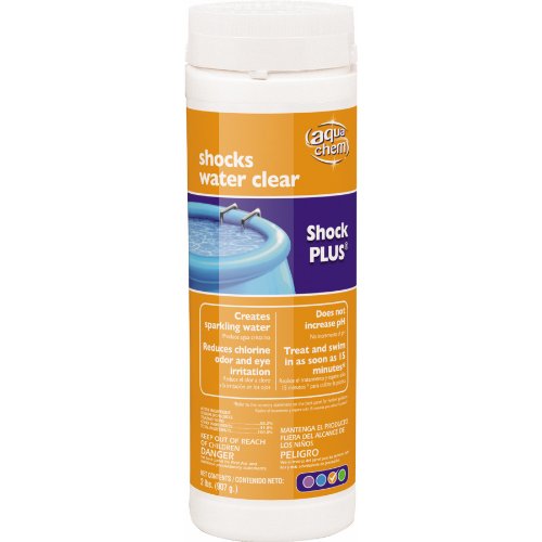 Aqua Chem Shock Plus for Small Vinyl Pools 2-Pound