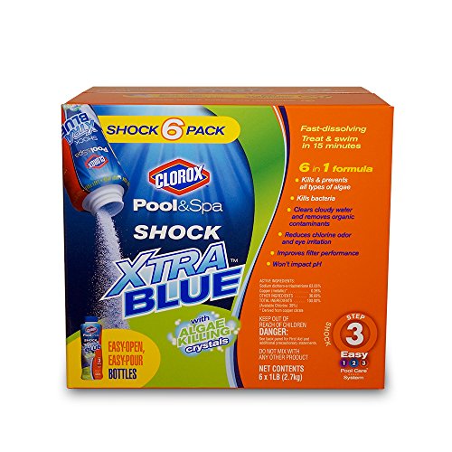 Clorox Pool&ampspa 33006clx Shock Xtra Blue 6-pound