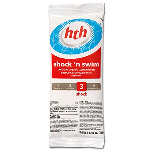 Hth Sock It Shock-n-swim Pool Shock - 18 X 1 Pound Bags