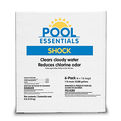 Pool Essentials 25556ess Shock Treatment 1-pound pack Of 6