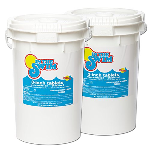 In The Swim 3 Inch Pool Chlorine Tablets 100 Lbs