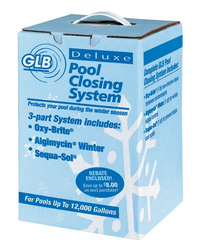 GLB Pool Spa Products 71502 12000-Gallon Winter Algaecide Kit