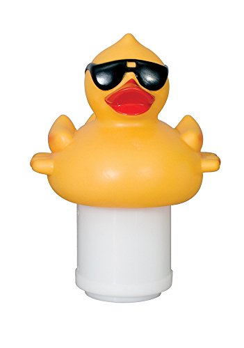 Derby Duck Floating Chlorinator for swimming pool - holds 3 chlorine tabs