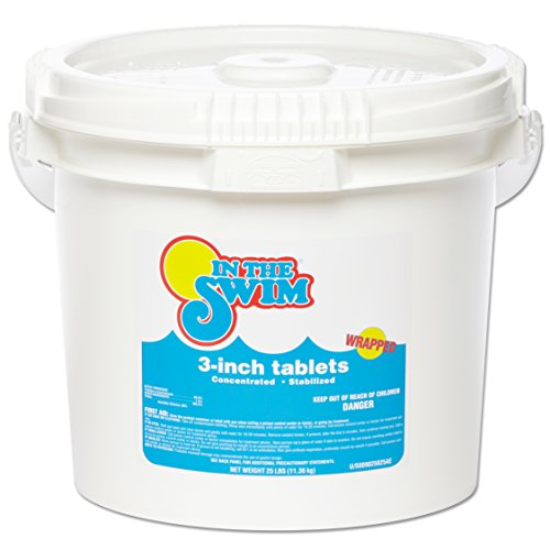 In The Swim 3 Inch Pool Chlorine Tablets 25 Lbs.