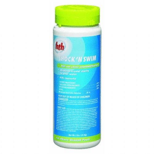 Hth Shock n Swim For Pop-up Pools 2 Lbs 45  Available Chlorine