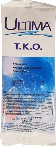 Ultima TKO 73 Calcium Hypochlorite Powdered Chlorine Shock For Swimming Pool 48x1 lb Bag