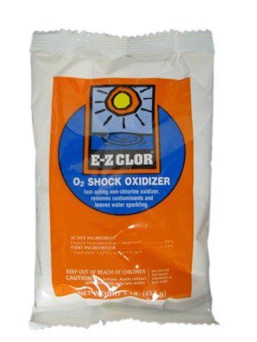 E-Z Clor O2 Non-Chlorine Shock 1lb Pouch