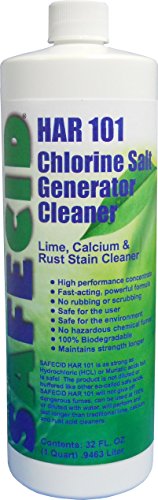 Chlorine Salt Generator Cleaner 12 Pack Quarts