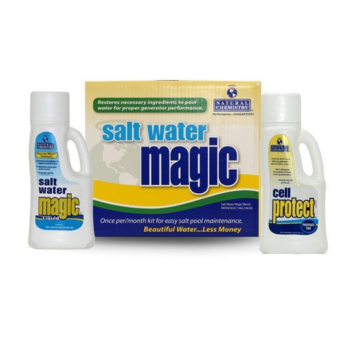 Natural Chemistry Salt Water Magic Chlorine Generator Monthly Maintenance Pack